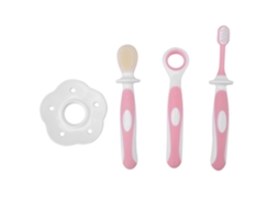 Escova Dentes Molar Bebê LAXISCREED Rosa