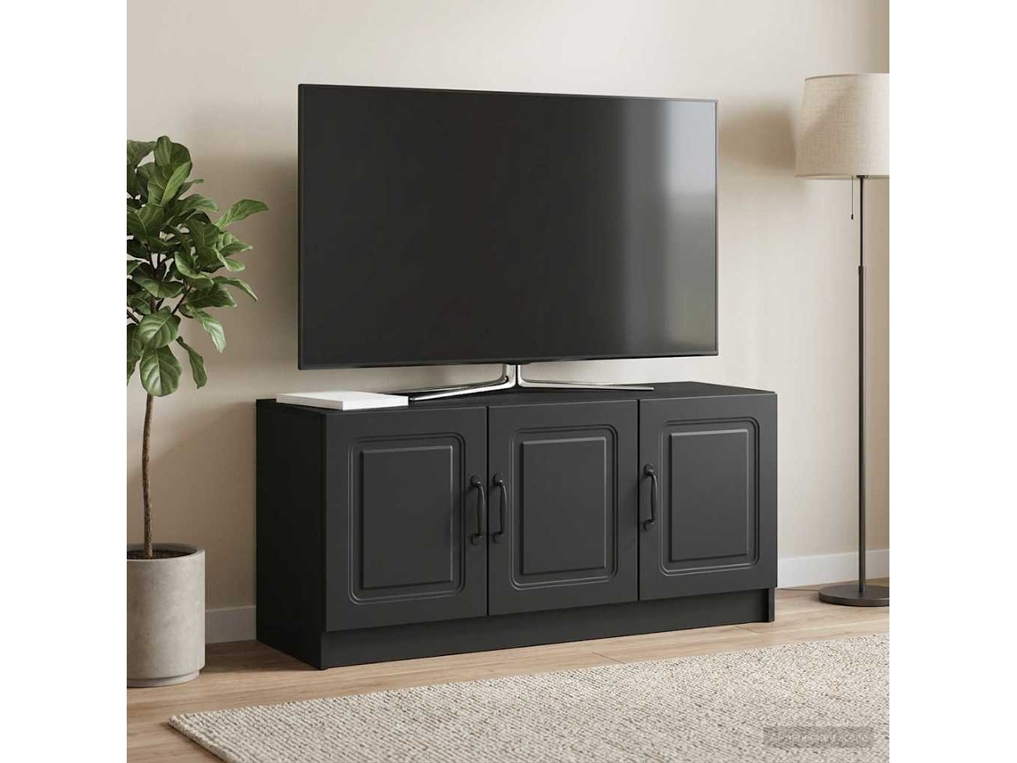 Vidaxl Gabinete para Tv Preto 99 X 34,5 X 47 Cm Derivados de Madeira