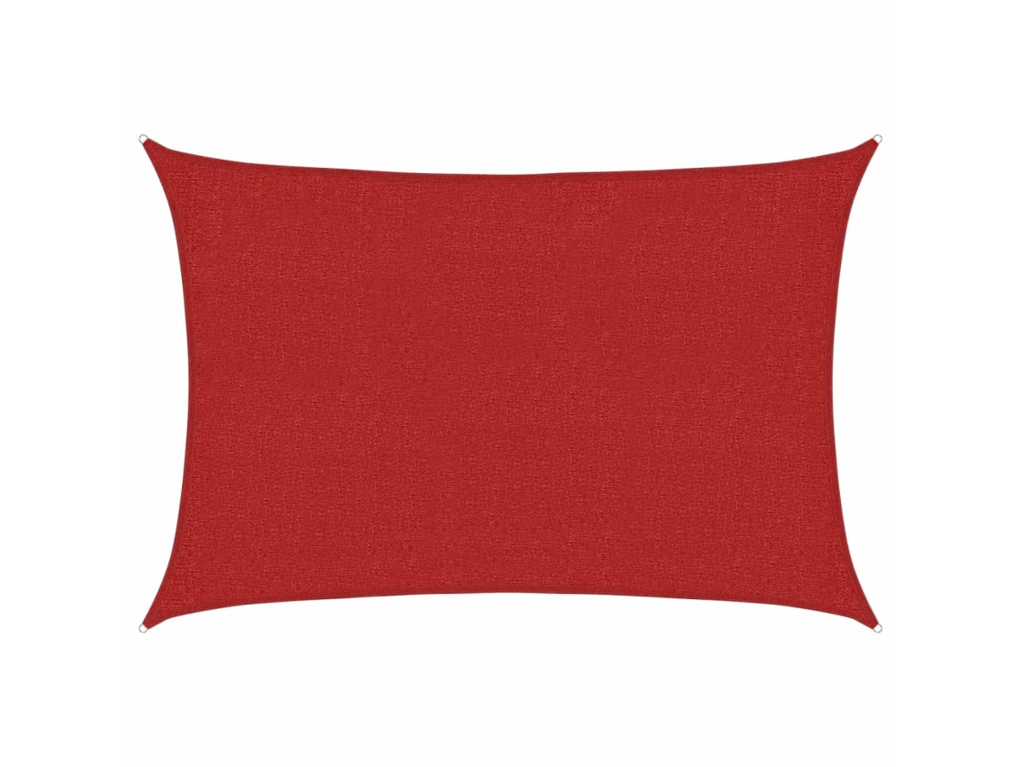 Toldo vela VIDAXL Vermelho (2x3 m)