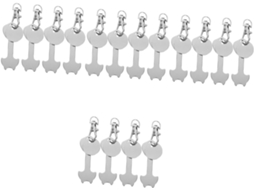 Conjunto De 4 Chaveiros Com Fichas Para Carrinho Compras,removedor Chaves Liga Zinco