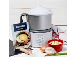 Molheira Elétrica SWEET ALICE 1L 600W Branco/Cinzento 002017