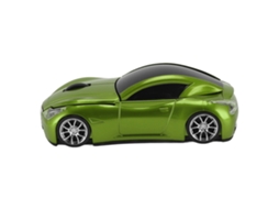 Aetheria mouse Sem Fio Forma de Carro Esportivo 1600 Dpi Sensor Óptico 2.4ghz Usb para Pc Ios Verde