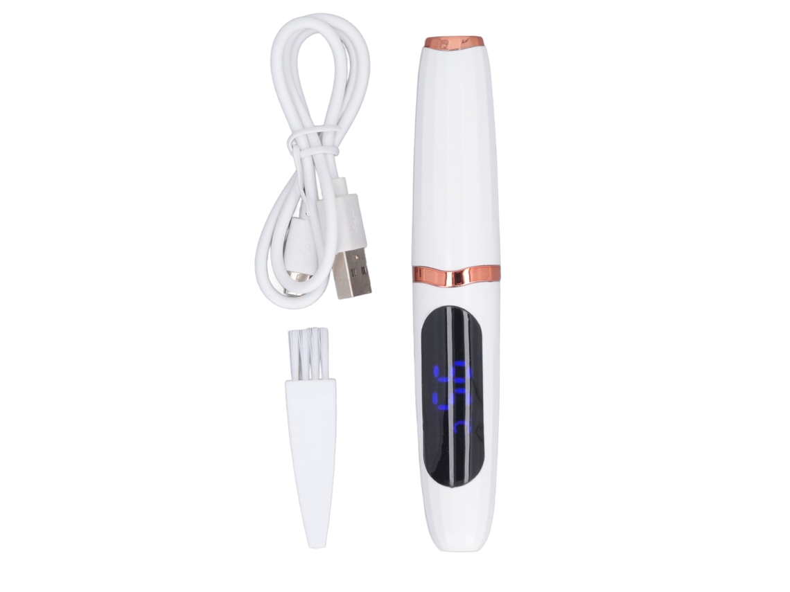 Rizador De Cílios Quente Recarregável Via Usb Com Tela Led De Temperatura Varilla Eléctrica Portátil