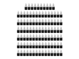 100 Peças Socket Banana M6 4mm Acessórios Conexão Elétrica Preto