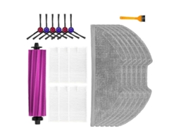 Peças De Reposição Para Aspirador Robô Eureka E20 Plus: Escova Lateral Principal, Filtro Hepa, Pano De Limpeza E Acessórios.