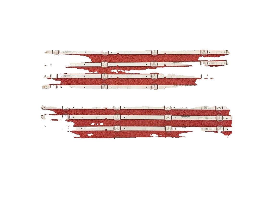 Fita De Luz De Fundo Led, Compatível Com Hitachi 43hb26t72u E Outros Modelos,2 Kit Para 2 Tv Oem