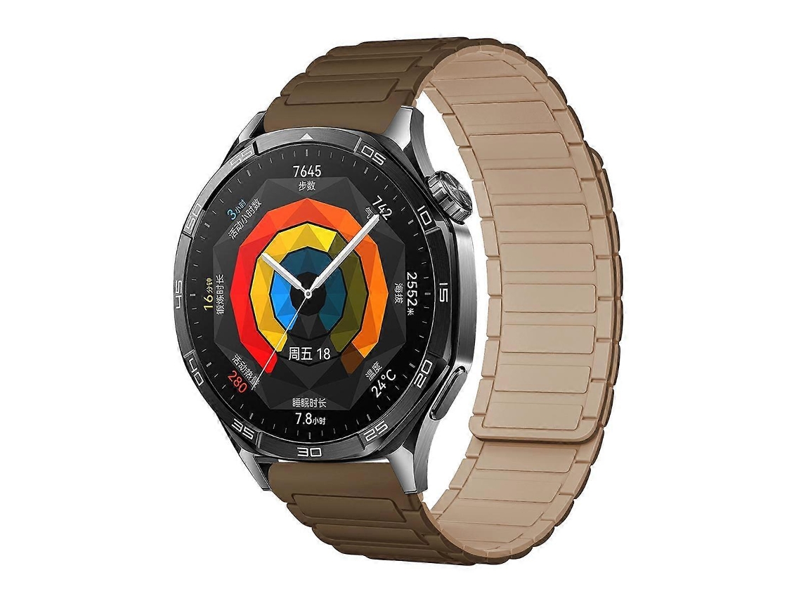 Pulseira De Silicone Magnética Com Três Contas