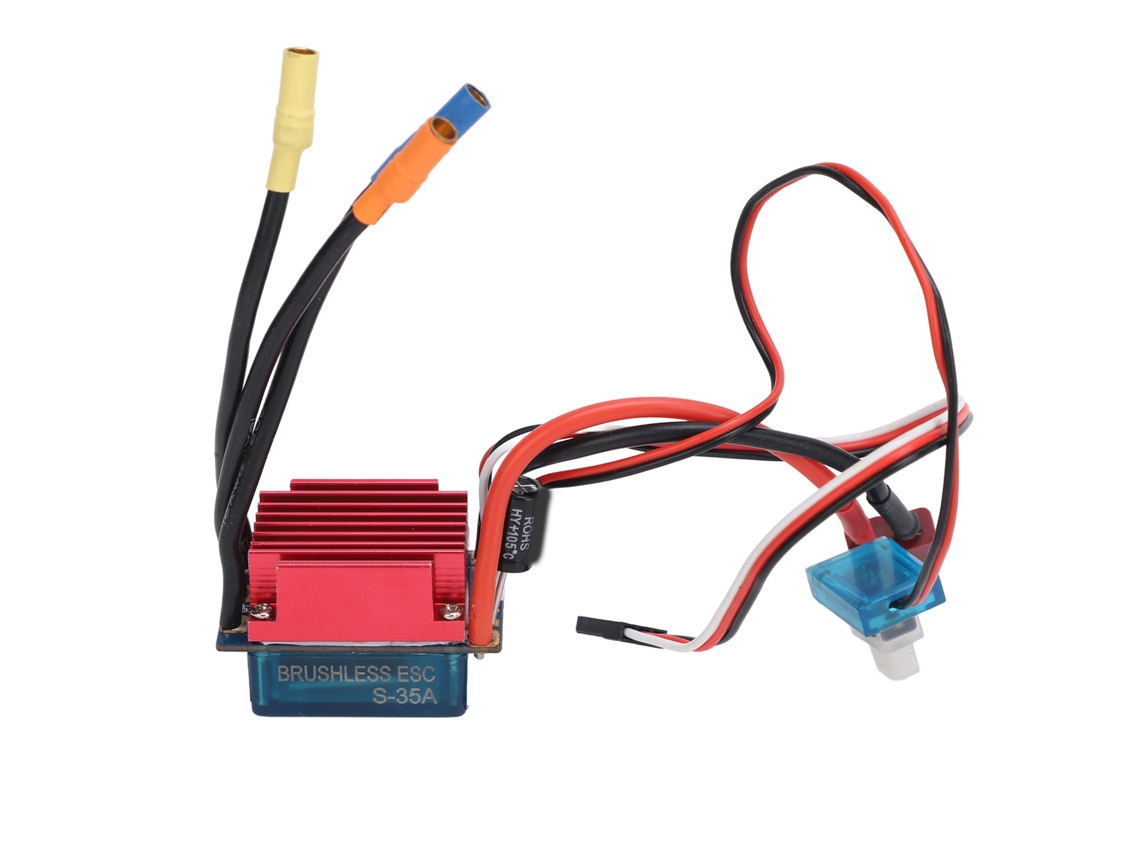 Laxiscreed Controlador De Velocidade 35a Para Carros E Barcos Rc De Alta Performance