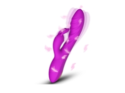 Vibrador De Massagem Com Motores Potentes Duplos, Recarregável Por Usb, Com 12 Modos