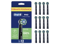Recarga Escova de Dentes ORAL-B Pro Cross Action (Outlet Caixa Aberta - 12 Unidades)