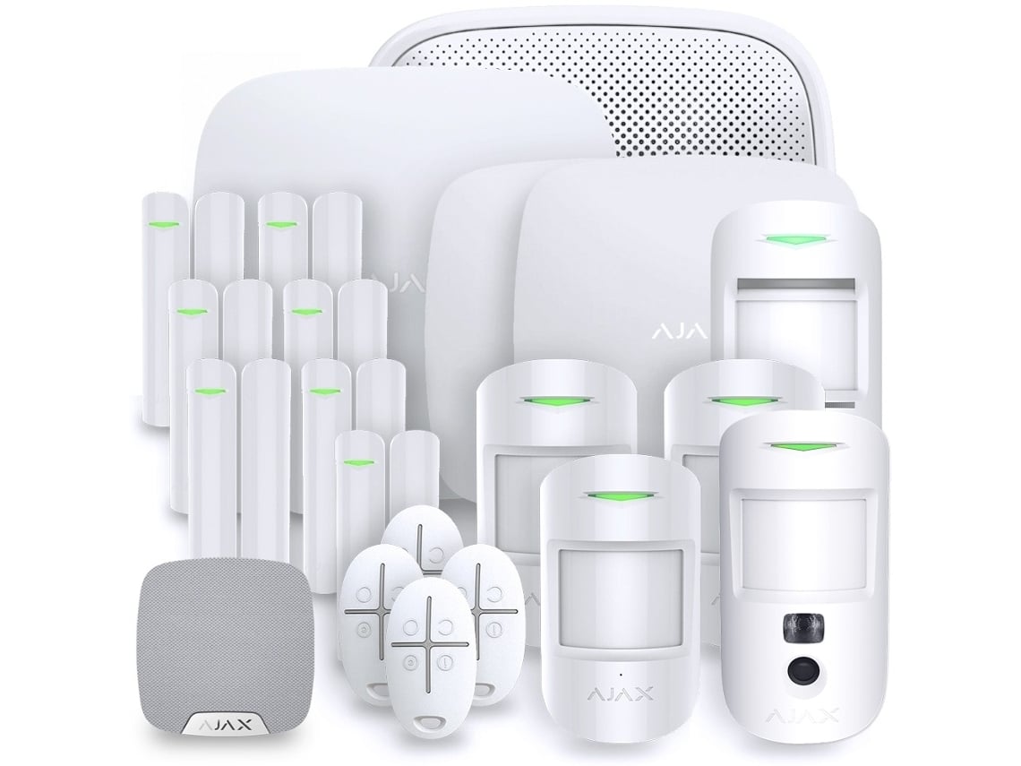 Alarme Ajax Hub 2 Plus Home White Kit 12 | Worten.pt