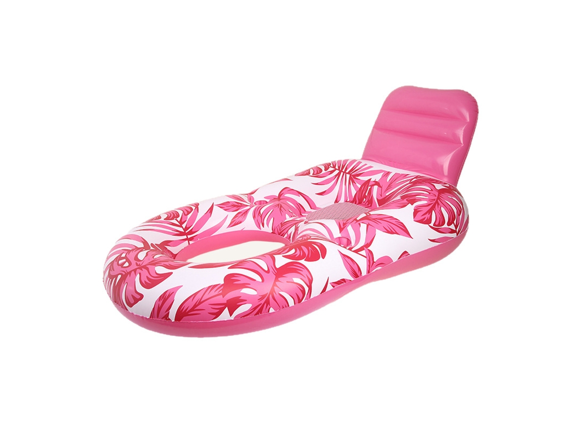 Boia Inflável Para Piscina Para Adultos, Espreguiçadeira Flutuante, Cadeira Flutuante, Boia Aquática Compatível Com Piscina, Rosa.