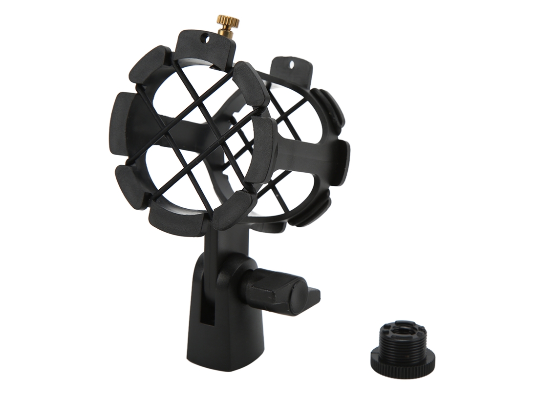 Recording Microphone Holder Mic Shock Mount Plastic Microphone Shockproof Bracket For Live Broadcast LAXISCREED