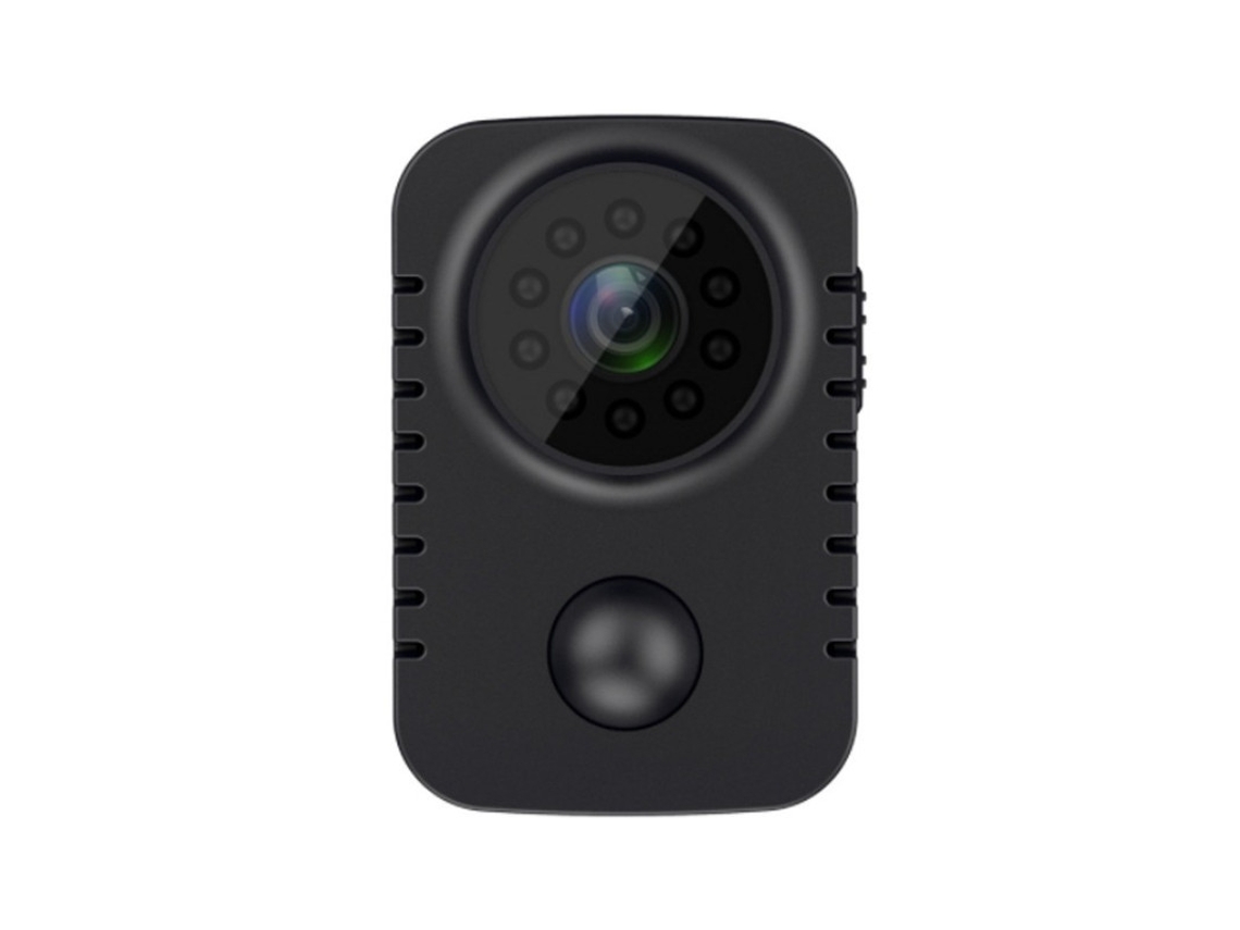 Minicâmera Bestvite HD 1080P, grande angular de 120 graus, infravermelho (preto)