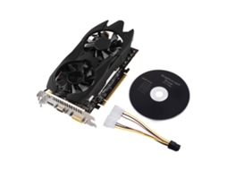 Placa De Vídeo Para Jogos Gddr5 4gb 128bit Com Duas Ventoinhas De Resfriamento Para Pc Desktop