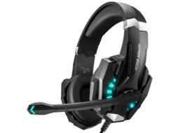 Auscultadores Gaming ZRUXE G9000 Pro com Microfone, Cabo 2.1m e Led