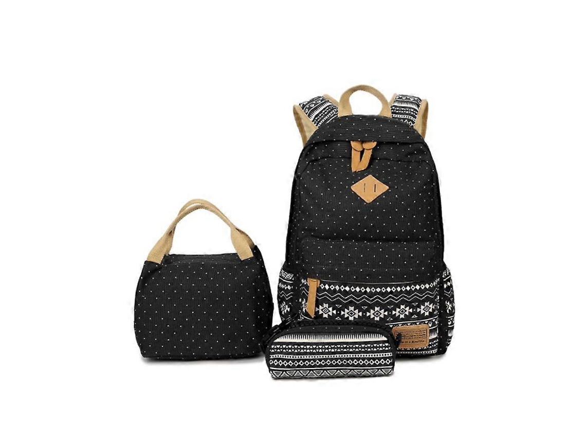 Conjunto De Mochilas Estudantis De 3 Peças, Mochila De Viagem Estilo Coreano Para Meninas. Olysi Shop