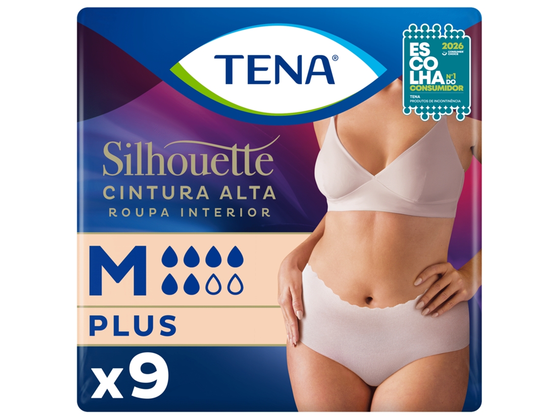 Cuecas Incontinência Silhouette M Creme Tena
