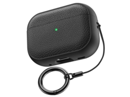 Camada de TPU com textura Lichia e Fivela para AirPods Pro 3 GIECY