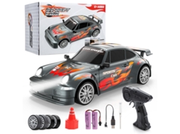 Carro De Drift Rc Para Meninos E Meninas, Carro Telecomandado À Escala 1:24 Para Crianças