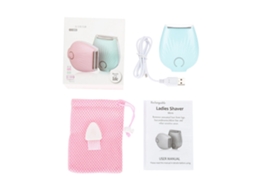Depiladora Eléctrica Painless 3 En 1 Para Mujer Azul