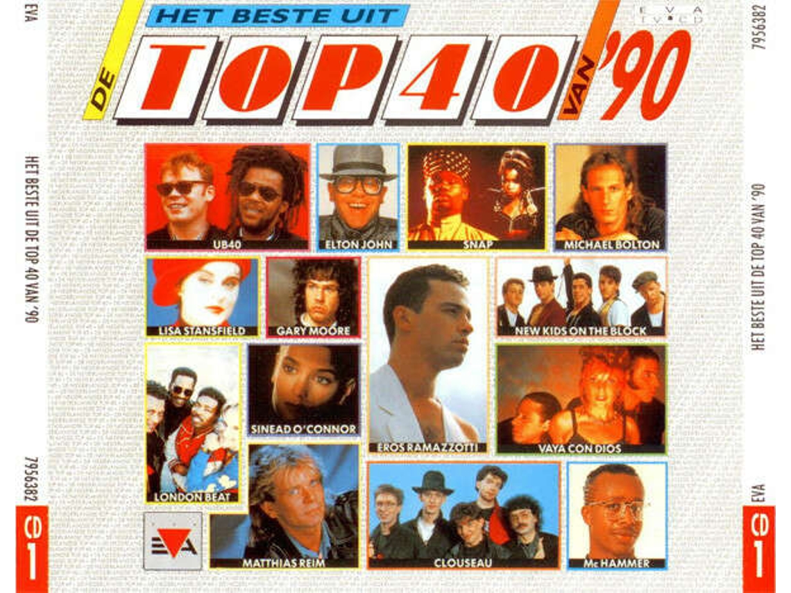 Cd Het Beste Uit De Top 40 Van 90 Eva