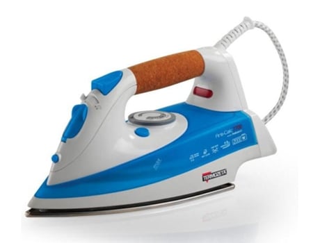 Anti-Calc 7700B Ferro a seco a vapor Base em aço inoxidável 2000 W Azul, Branco TERMOZETA