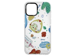 Capa transparente para iPhone 12 com proteção contra poeira