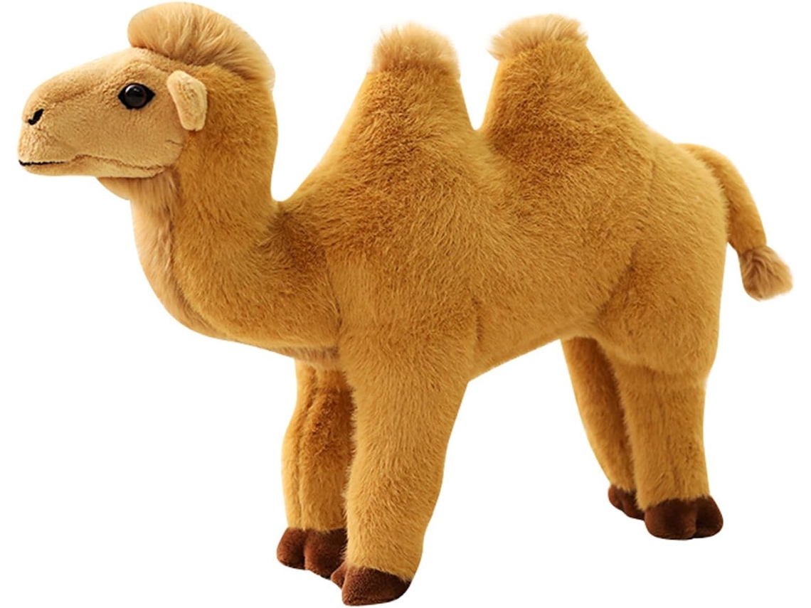 Camelo De Pelúcia – Brinquedo Realista 30 Cm Com Detalhes Incríveis,