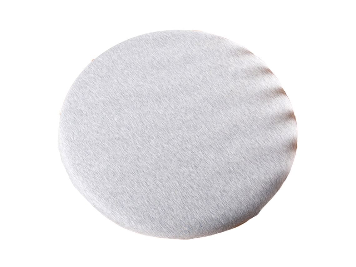 Cojin Tatami Lavável Cinza Claro 45x45cm Espuma Memória