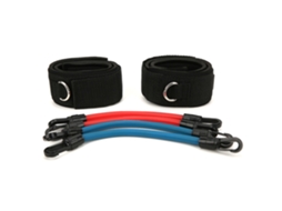 Conjunto de Faixas AQUAFORGE 1 peça látex antiderrapante ajustável para força, artes marciais e pernas