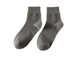 2026 calcetines Unisex de Algodón Medios Antideslizantes Elásticos Respirantes Suaves Sin Olor Color Sólido