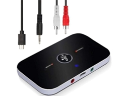 Receptor Transmissor Bluetooth 5.0 Receptor Transmissor de Áudio Bluetooth 2 em 1 com Adaptador/Conversor de Saída de Áudio de 3 5 Mm FOLAYA