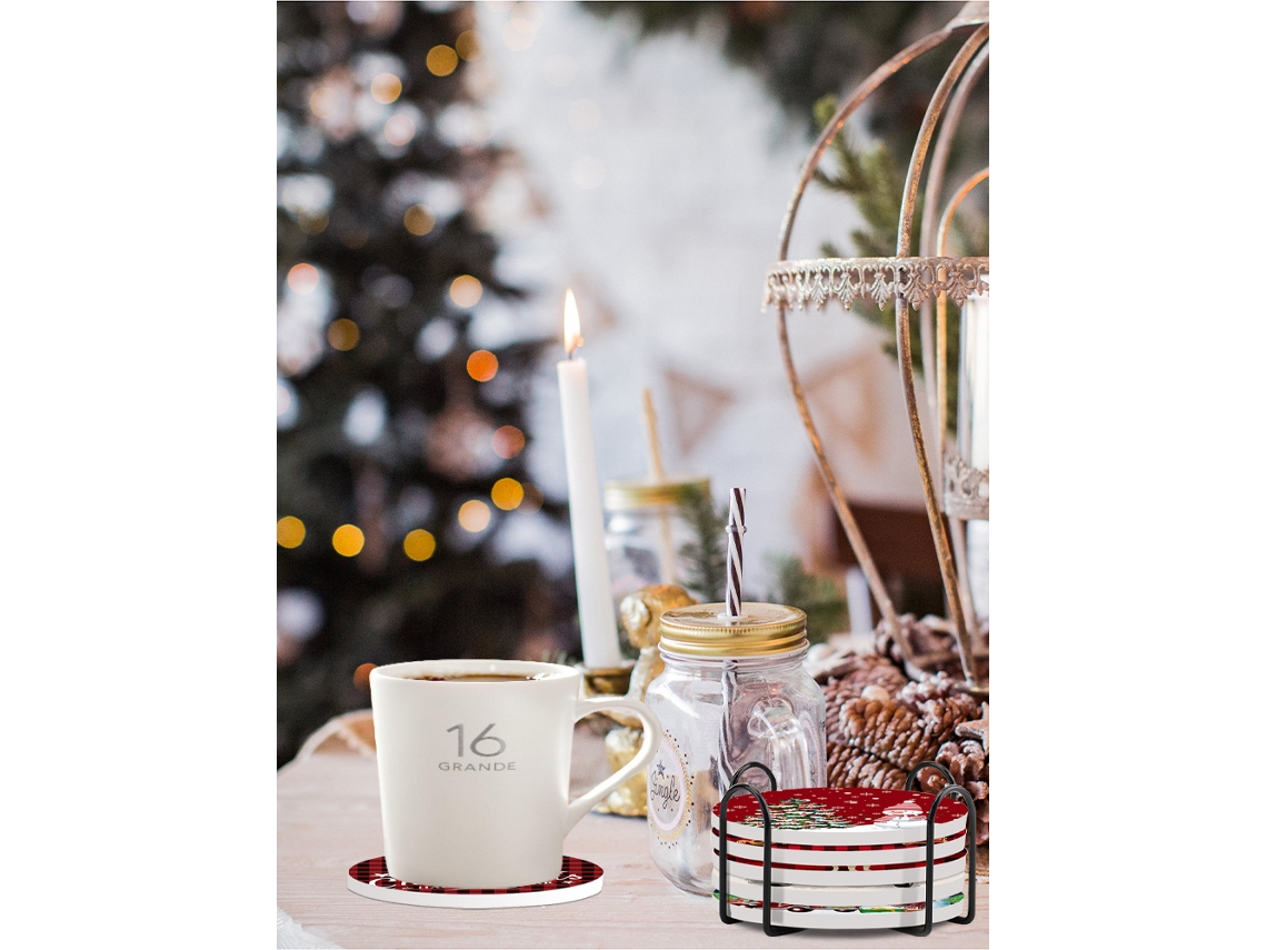 Laxiscreed Saco De Presente Com Sino De Cordão Para Natal E Ocasiões Especiais