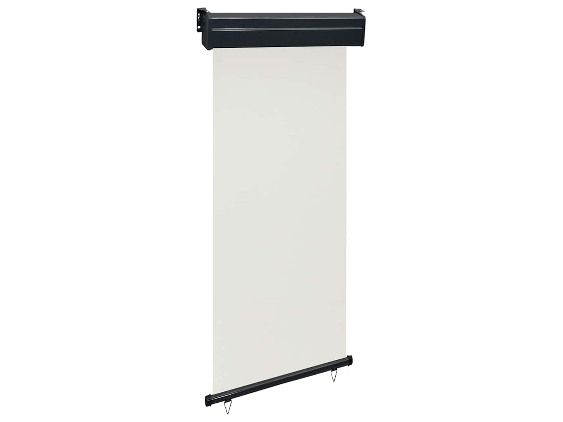 Vidaxl Toldo Lateral Para Varanda 80x250 Cm Creme