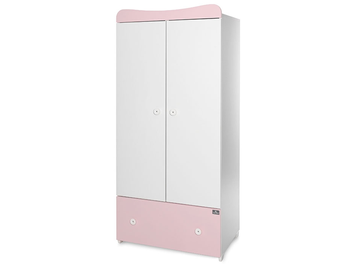 Roupeiro Lorelli Exclusive White / Orchid Pink