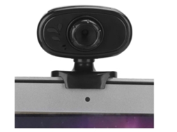 Webcam Com Microfone Para Computadores De Mesa, Câmera De Vídeo Hd Usb Com Microfone Para Streaming De Aulas, Preta,