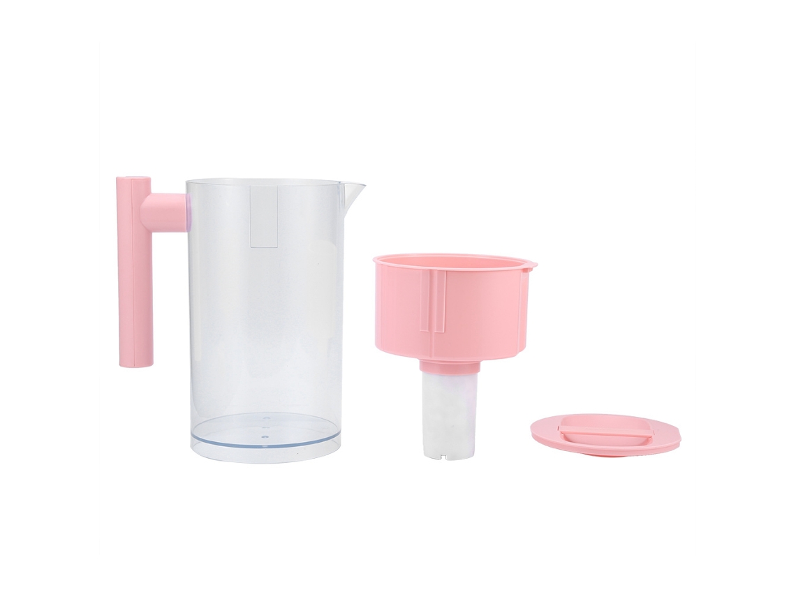 Bule De Água Com Filtro Laxiscreed 3.0l Para Purificação De Água Na Cozinha Rosa