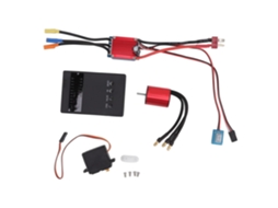 Controlador De Velocidade Eletrônico (esc) Brushless S2430 25a Com