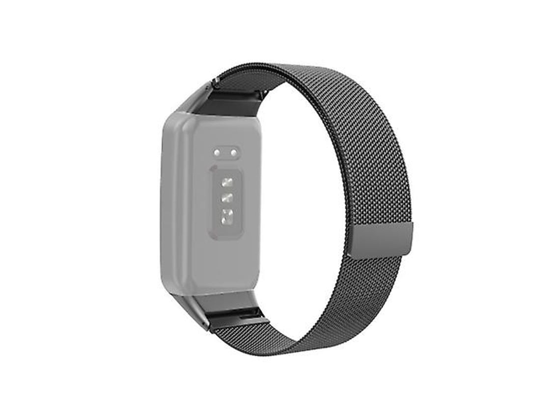 Pulseira De Relógio Lurelia Para Oppo Watch Free Nfc Milan Magnética De Metal Preta