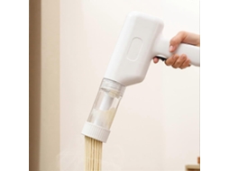 Máquina De Fazer Massa Elétrica Com Design Sem Fio Recarregável Via Usb, 6 Tipos De Massa, Removível E Fácil De Limpar, Branca.