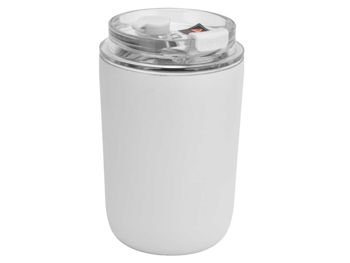 Copo de Café 280ml Silicone Aço Inox Portátil Presente | S/MARCA