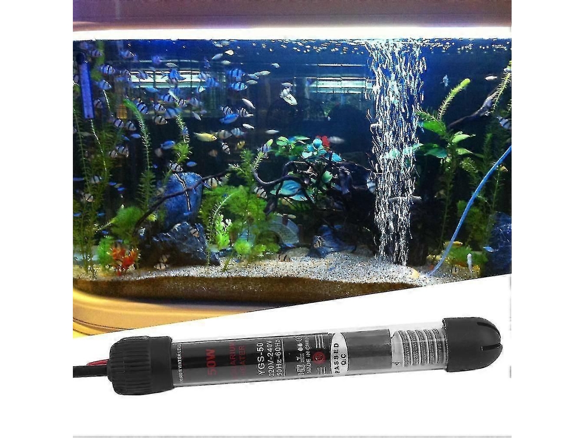 Aquecedor Submersível Profissional com Haste para Aquário de Vidro. GOKOCO