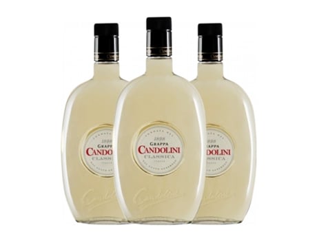 Aguardente Grappa FRATELLI BRANCA Candolino Classica (0.7 L - 3 Unidades)