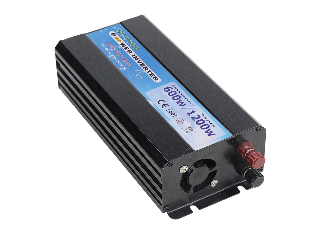 Inversor De Potência Nova 600 Watts Nv P600 Com Onda Senoidal Pura Slowmoose
