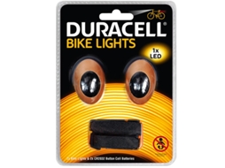 Luz dianteira e traseira para bicicleta Duracell BRILVIBERA