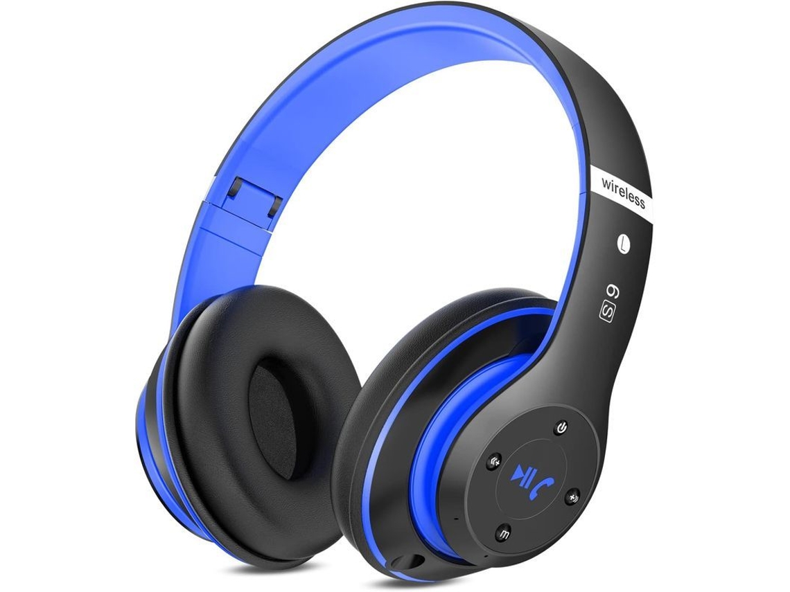 2026 fones de Ouvido Bluetooth Over Ear Linjou com Microfone Hd, Fm, Tf e Modo Fio para Pc