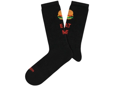 Meias Unissexo JIMMYLION Burger Preto (M)