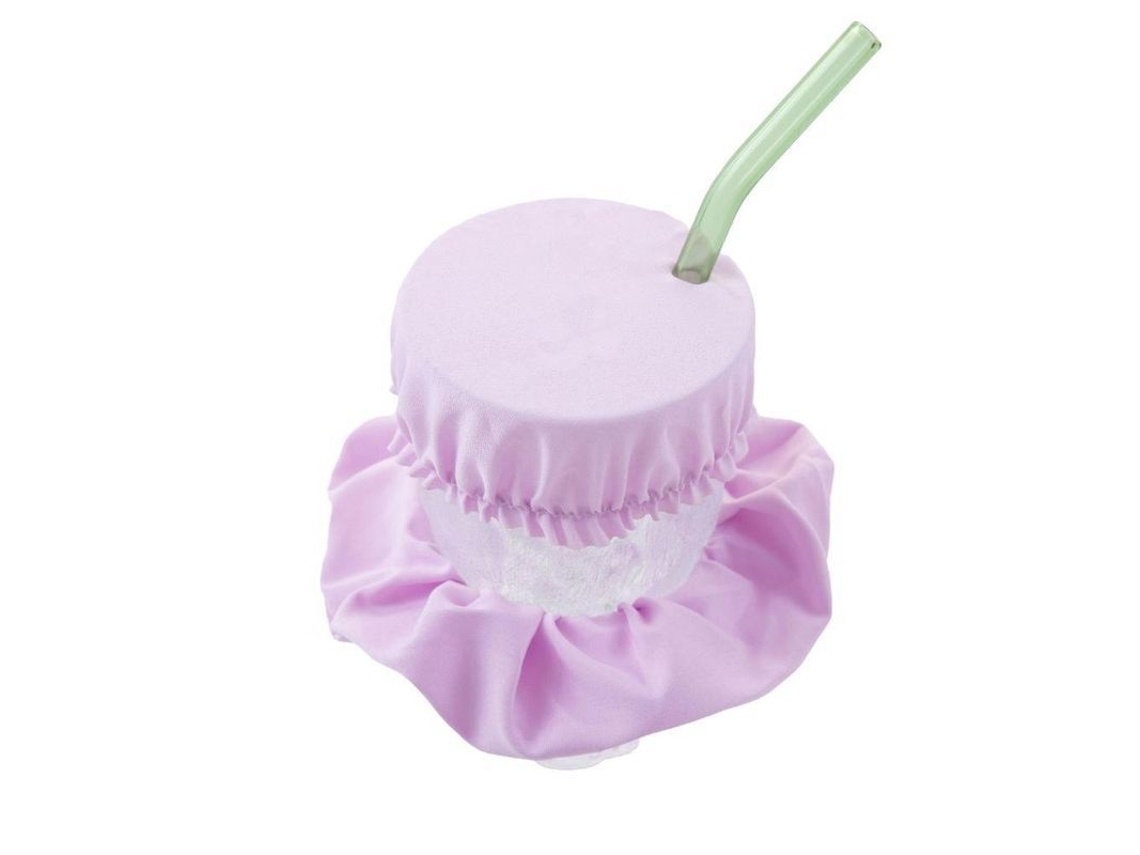 2pc Capa Anti adulteração para Bebidas Roxo | S/MARCA
