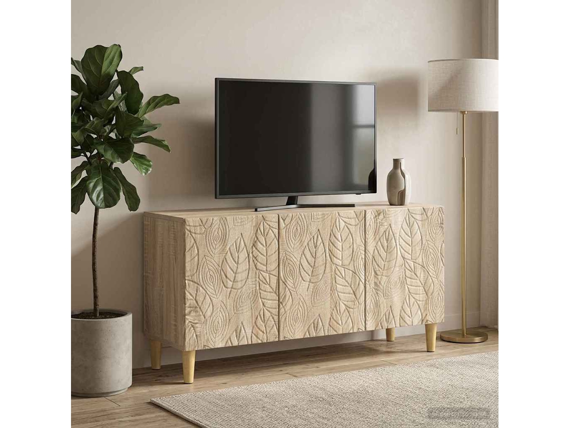 Vidaxl Gabinete Para Tv 99 X 34,5 X 50 Cm Carvalho Sonoma